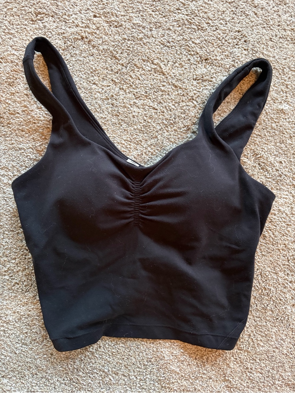 Lululemon Align Ruched Front Tank Sports Bra
